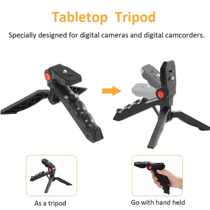 5 in 1 Vlogging Kit with Fill Light Microphone Tripod